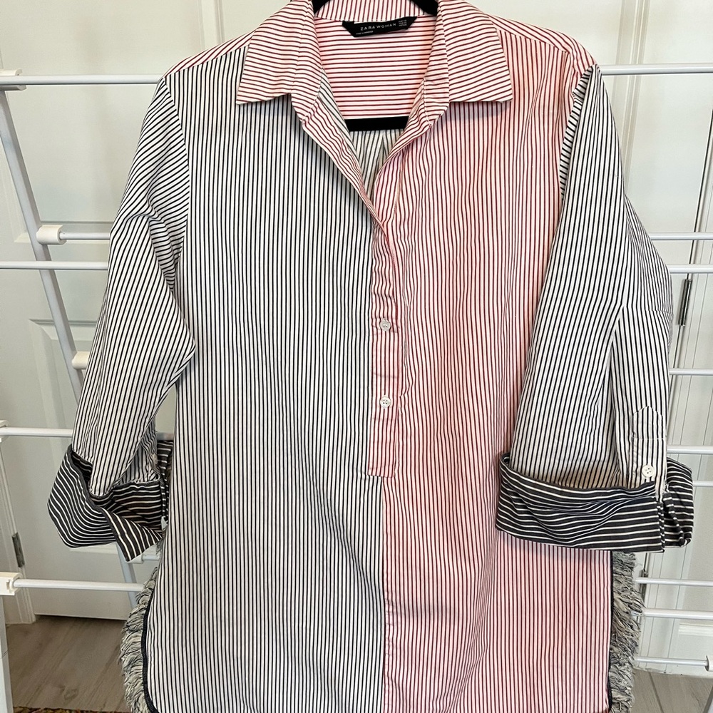 Striped Tunic Shirt/Dress